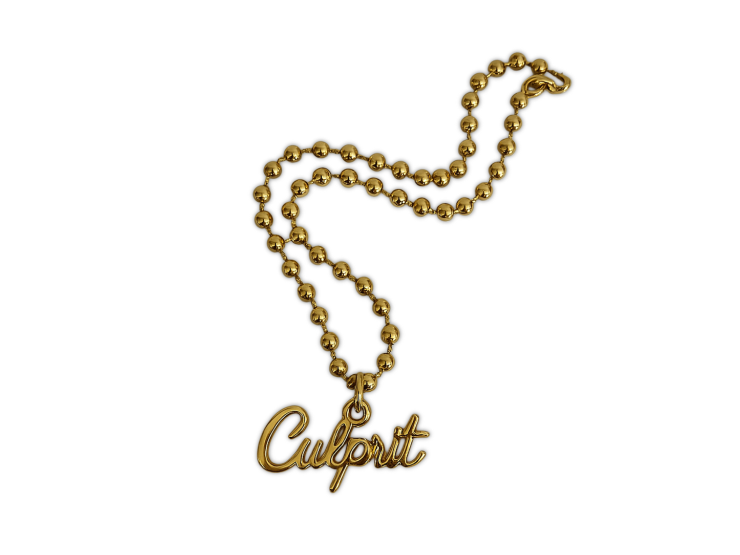 SS25 Gold “Culprit” Chain