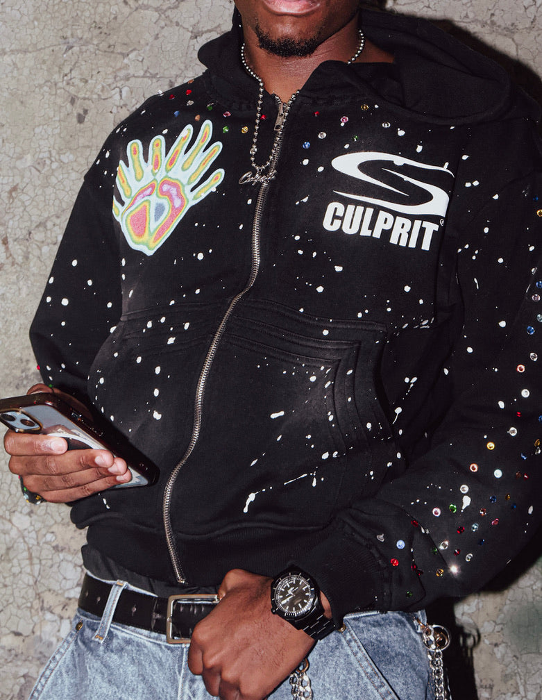 FW25 Culprit "V2" Midnight Hoodie